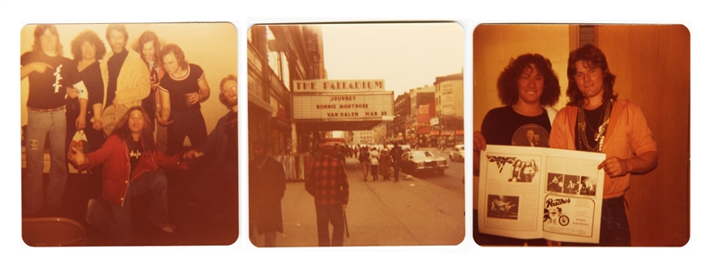 Van Halen Collection of Incredible 13 Unpublished Snapshots Circa 1979