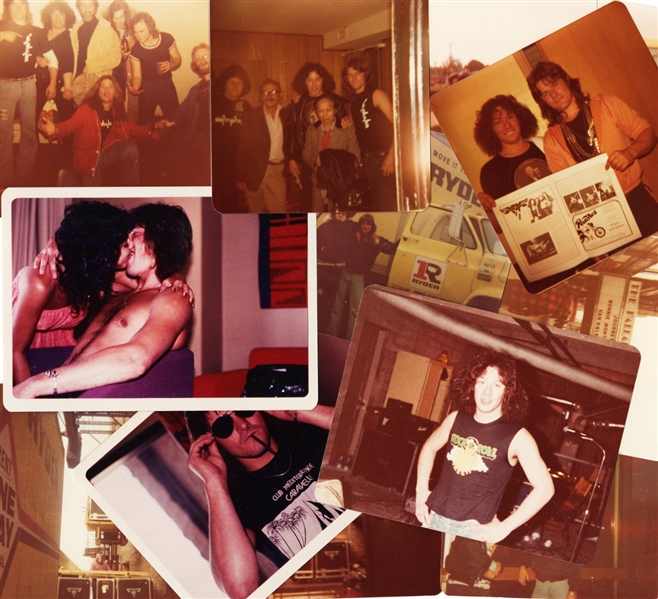 Van Halen Collection of Incredible 13 Unpublished Snapshots Circa 1979