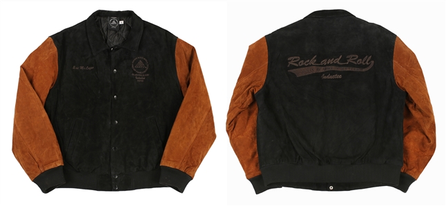 Ian McLagan 2012 Rock and Roll Hall of Fame Induction Leather Jacket