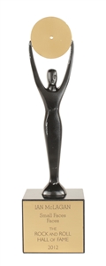 Ian McLagan 2012 Rock and Roll Hall of Fame Award for Small Faces/Faces