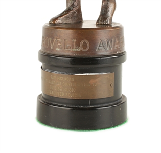 Ian McLagan 1995 Ivor Novello Award for Outstanding Contributions to British Music Statue, Program & Photo