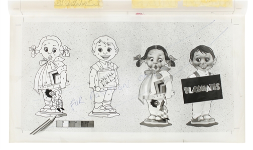 Small Faces 1977 Playmates Original Artwork & Seperations