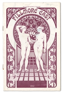 Faces 1970 Fillmore East Program
