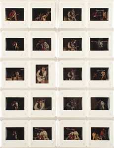Faces 1973 - 1975 Lot of 146 Richard Upper Concert Slides