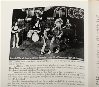 Faces 1973 Some of the Things Said by or About Ian McLagan and the Faces One Off Book