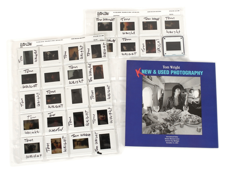 Faces 1969 - 2003 Tom Wright Photo Exhibit Book and Slides