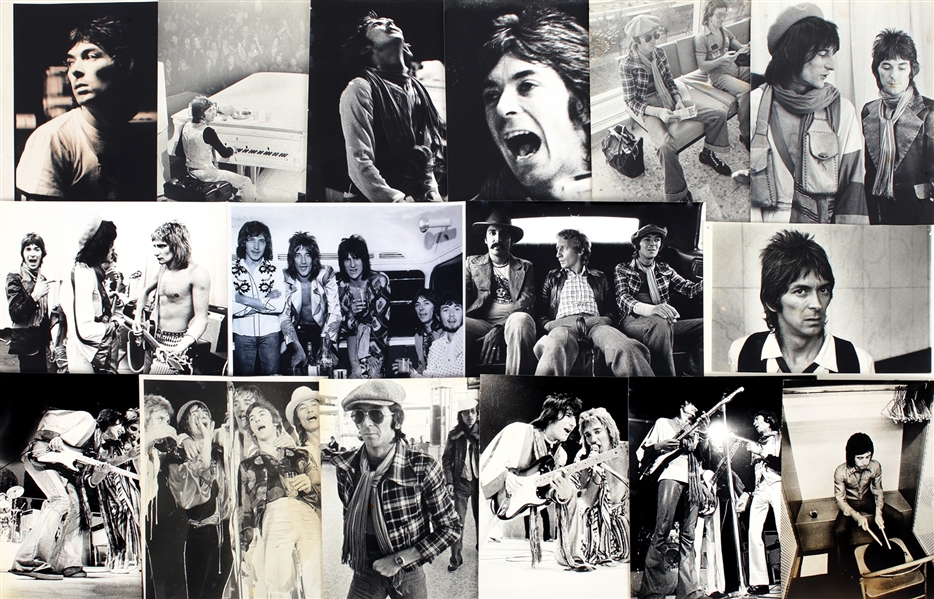 Faces 1969 - 1975 Lot of 24 Black & White 8 x 10 Photos