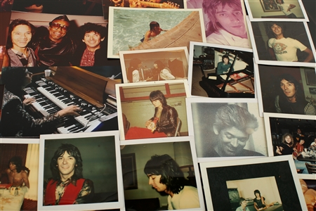 Faces Ian McLagan 1969 - 1980s Large Lot of 54 Color Photos