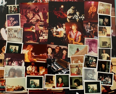 Faces Ian McLagan 1969 - 1980s Large Lot of 54 Color Photos