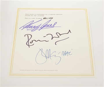Faces 2011 Faces, 1969-75 Genesis Publications Signed Collector Edition 887/1975