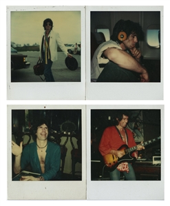 Keith Richards 1970s - 1980s Lot of 19 Polaroids