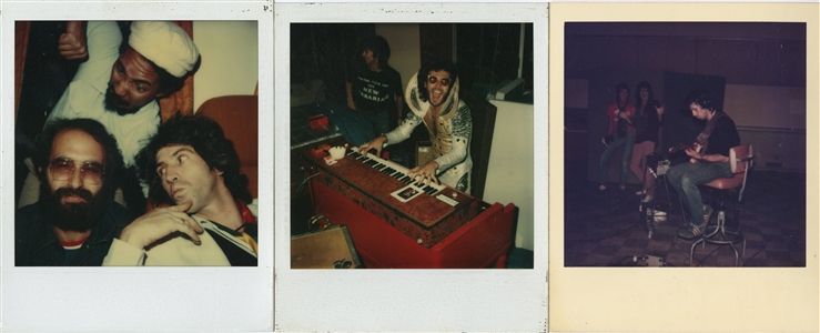 The New Barbarians 1979 Lot of 12 Polaroids
