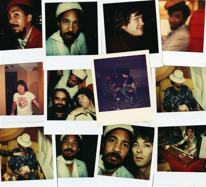 The New Barbarians 1979 Lot of 12 Polaroids