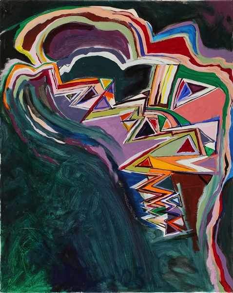 Ian McLagan 2008 Painface Painting