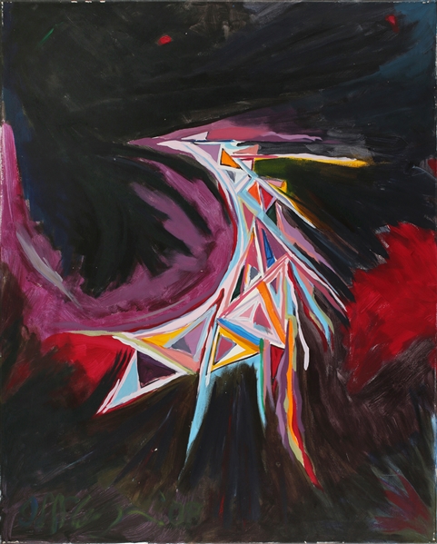Ian McLagan 2008 Concorde Painting