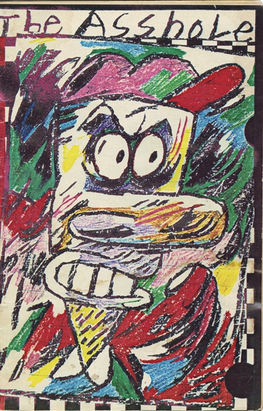 Gary Panter 1980 The Asshole Zine Autographed by Gary Panter