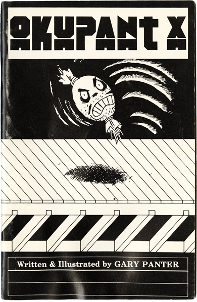 Gary Panter 1980 Okupant X Zine Autographed by Gary Panter