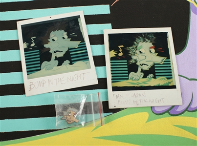 Gary Panter 1980 Bump in the Night Cover Art Original Painting