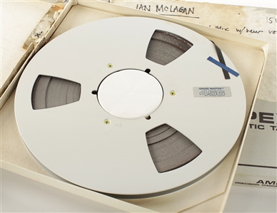 Ian McLagan 1979 Troublemaker Lot of 5 Master & Rough Mix Reels