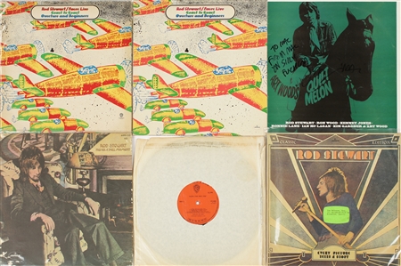 Faces 1970-1995 Lot of 12 U.K./Europe/World LPs