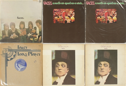 Faces 1970-1995 Lot of 12 U.K./Europe/World LPs