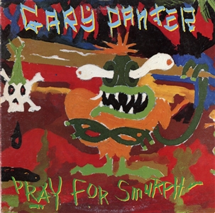 Gary Panter 1983 Pray For Smurph Japanese Press LP with Dedication to Mac from Gary