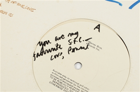 Bonnie Raitt 1982 Green Light Lot of 3 LP/Autographed and Presonalized Test Pressing/12