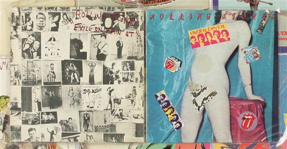 The Rolling Stones 1968-1983 Lot of 8 LPs