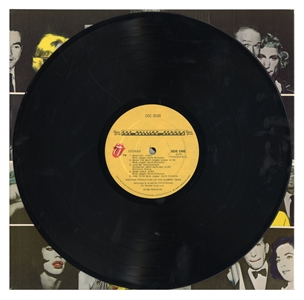The Rolling Stones 1978 Some Girls U.S. Pressing LP with Die-cut Uncensored Celebrity Faces LP