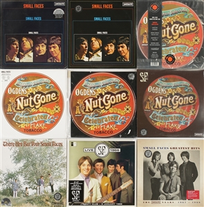 Small Faces 1967 - 1985 Lot of 9 US/European Compilation LPs