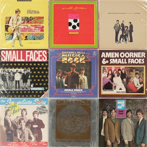 Small Faces 1967 - 1985 Lot of 9 US/European Compilation LPs