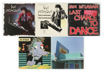 Ian McLagan 1979 - 2014 Lot of 5 Ian McLagan Solo Records