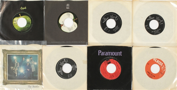 Beatles 1965 - 1978 Lot of 20 Assorted U.S. & European 7s