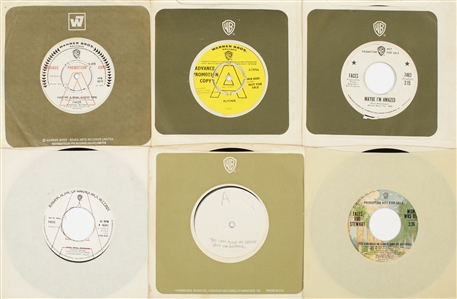 Faces 1970 - 1975 Lot of 6 Test Pressing & Promotional 7"s