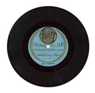 Small Faces 1977 Lookin' For a Love b/w Kayoed (By Luv) Acetate & Single Lot