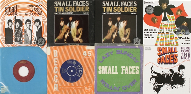 Small Faces 1966 - 2013 Lot of 16 Assorted U.S. & European 7"s
