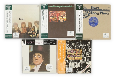 Faces 2010 Lot of 5 Japanese Limited Edition Compact Disc Reissues