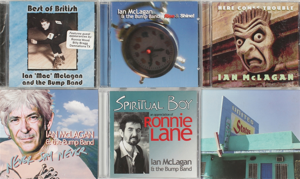 Ian McLagan and His Bump Band 2000 - 2014 Lot of 6 Solo Compact Discs