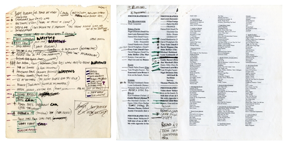Ian McLagan 1998 “All The Rage” Memoir: First Edition Personal Copy with Original Production Notes