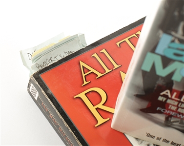 Ian McLagan 2000 “All The Rage” Memoir: Two Second Edition Personal Copies With Flagged Pages & Notes