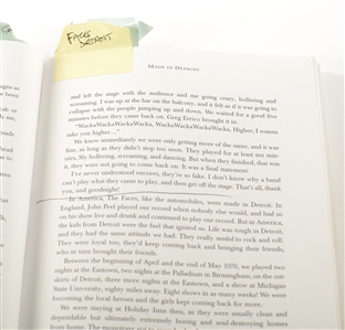 Ian McLagan 2000 “All The Rage” Memoir: Two Second Edition Personal Copies With Flagged Pages & Notes