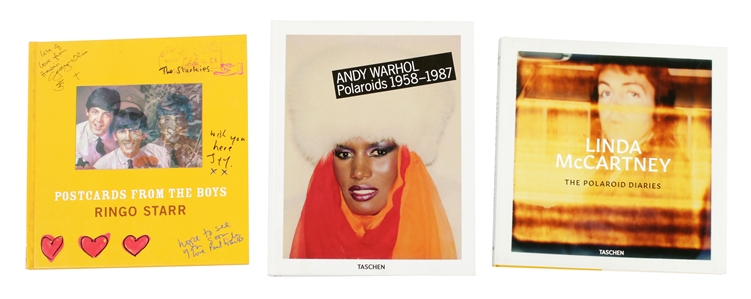 Ian McLagan Owned Lot of 3 Art & Photography Books