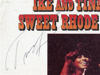 Ike and Tina Turner Signed Sweet Rhode Island Red Album