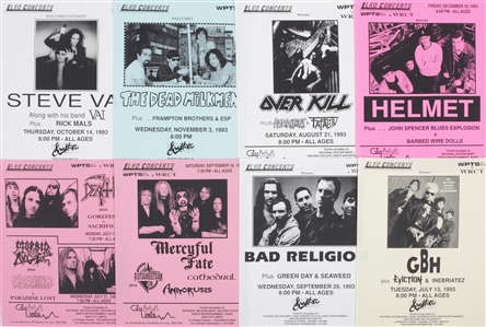 Elko Concerts 1993 – 2000 Pittsburgh PA Lot of Over 115 Concert Flyers