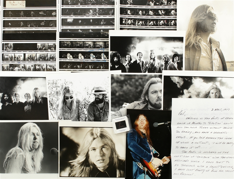 Gregg Allman 1973-1997 Visual Media Lot