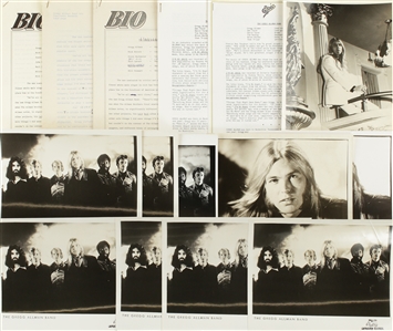 The Gregg Allman Band 1972-1974 Press Kit Inserts