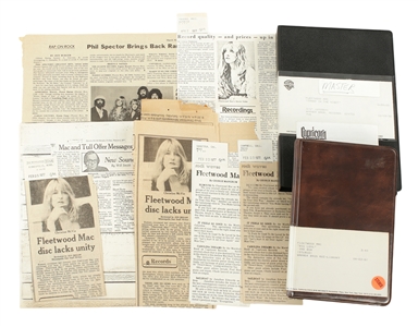 Fleetwood Mac 1977-1992 Clippings & Video Lot