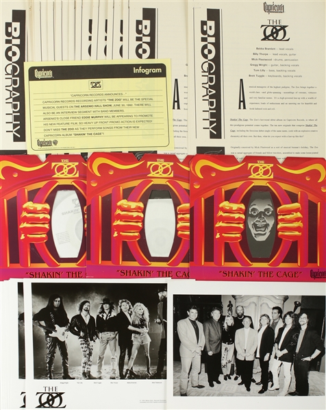 Fleetwood Mac The Zoo 1992 Promotional Materials Lot
