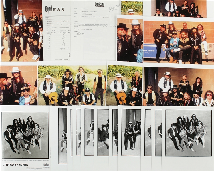 Lynyrd Skynyrd 1994 “Endangered Species” Visual Media Lot With Outtakes
