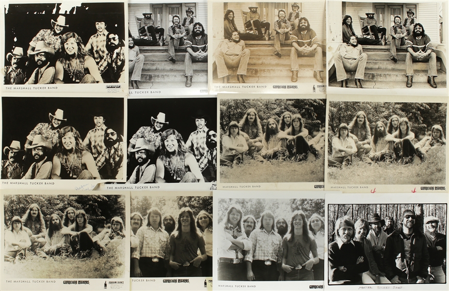 The Marshall Tucker Band 1973-1978 Large Publicity Photos and Negatives Lot